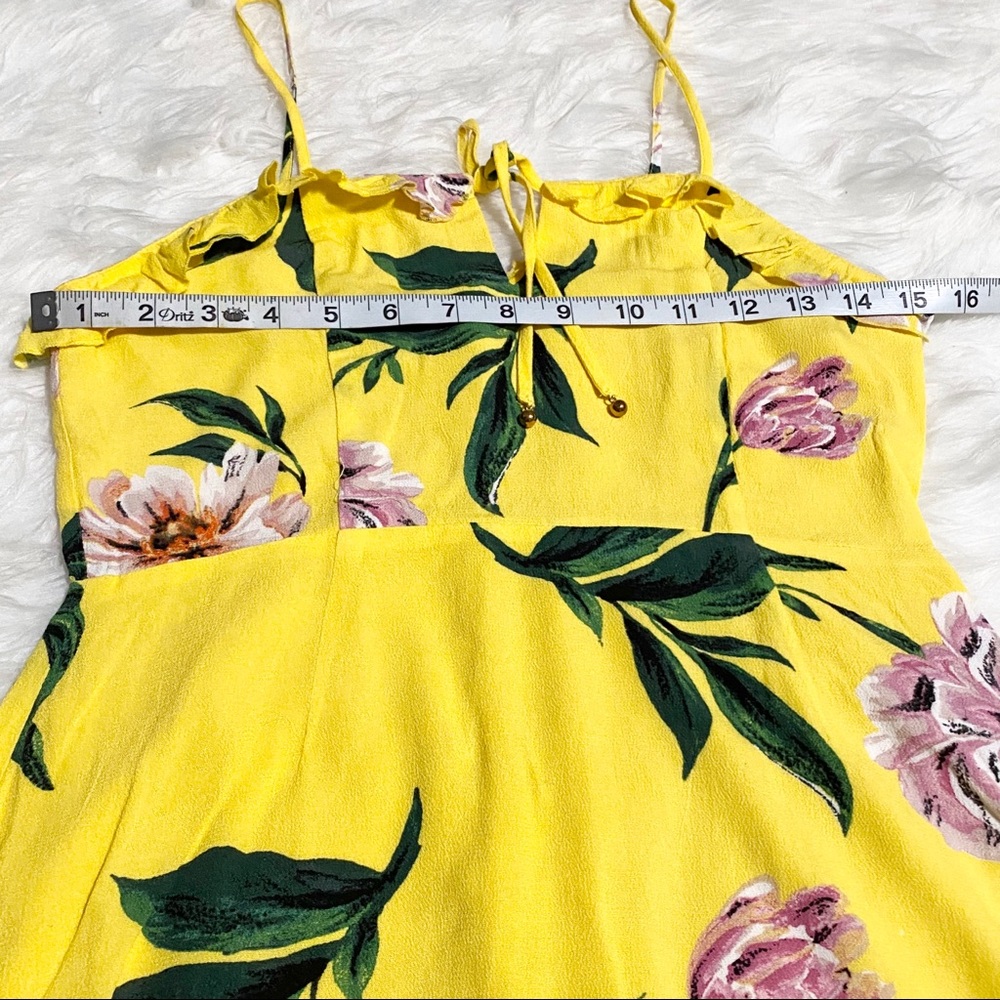 TOBI Yellow Summer Mini Dress - Picture 5 of 8